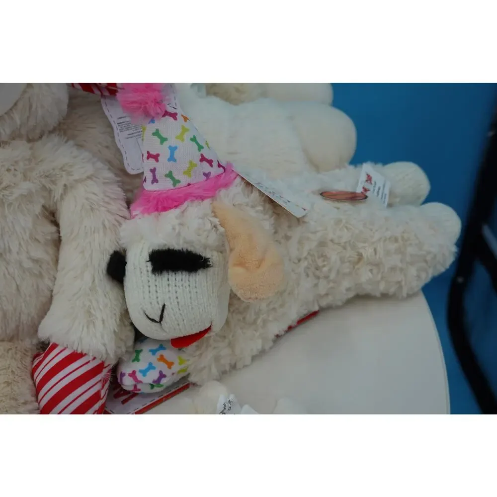 Lot of 4 New LambChop Dog Toys.